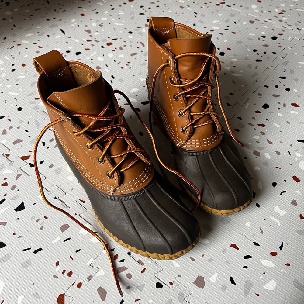 LL Bean Duck Boots Women’s size 6M